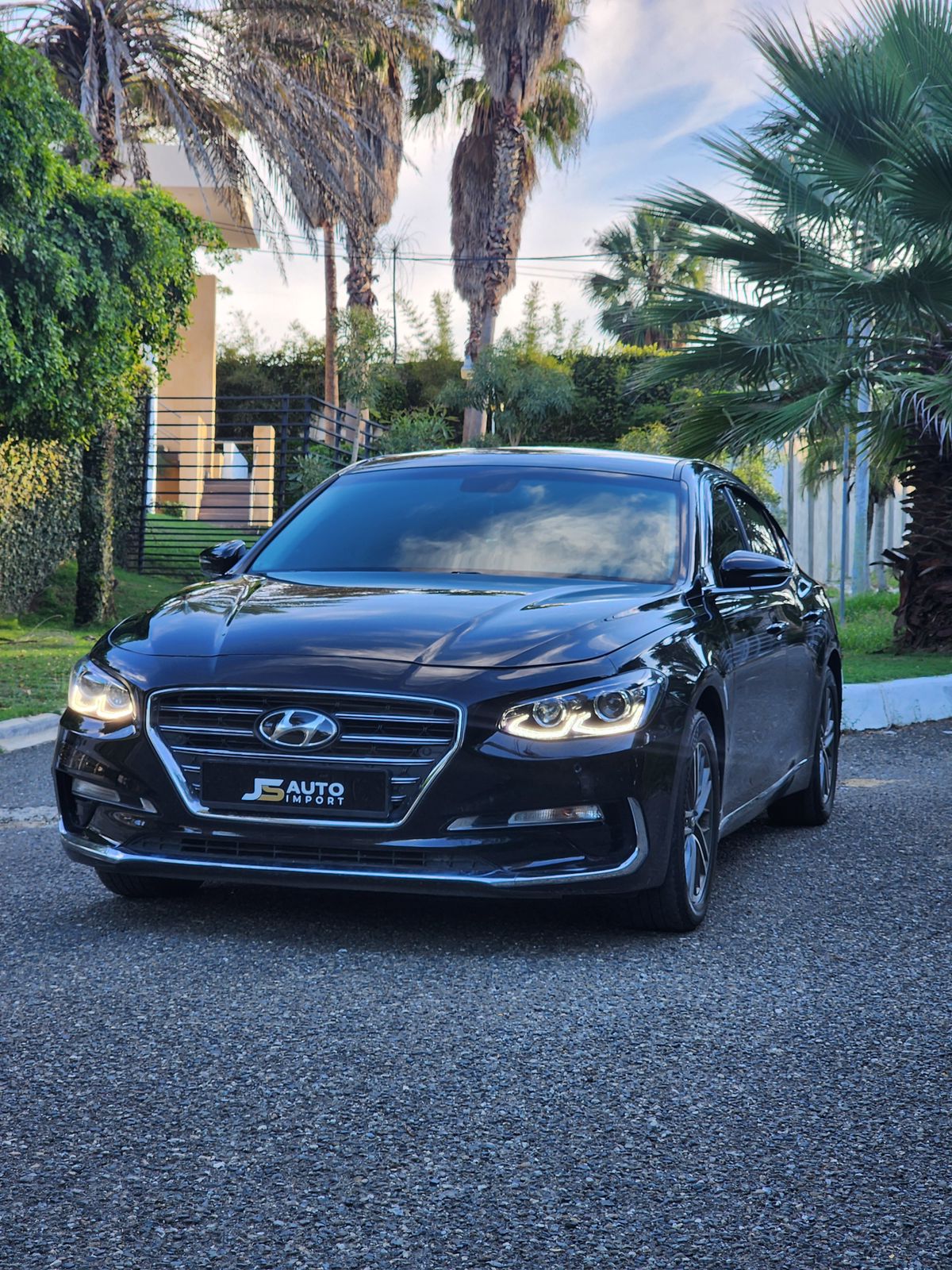 carros - Hyundai Grandeur 2019 Negro 1