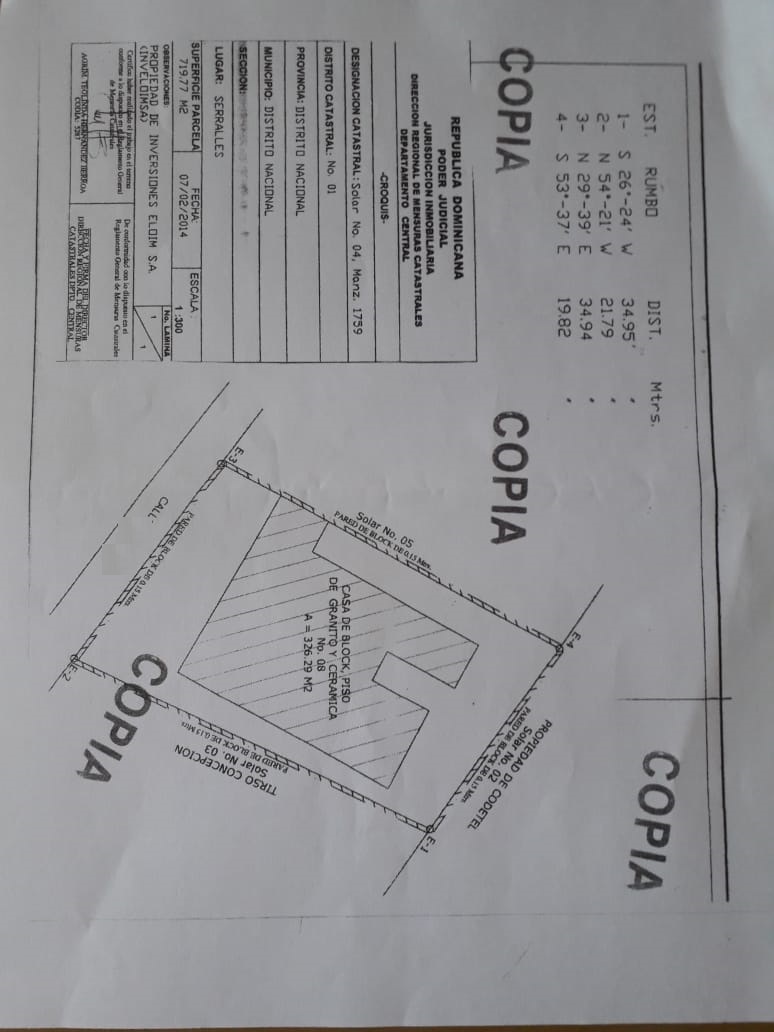 solares y terrenos - Solar en Remate en Serralles de 723 metros  0