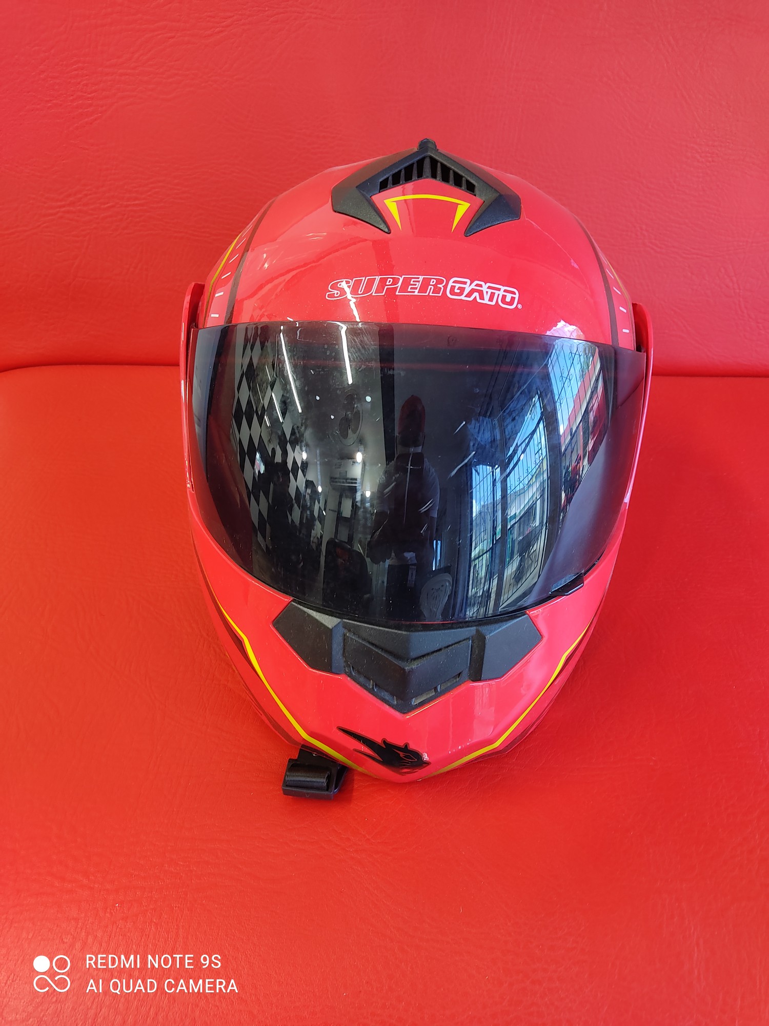 Shops casco protector para motores