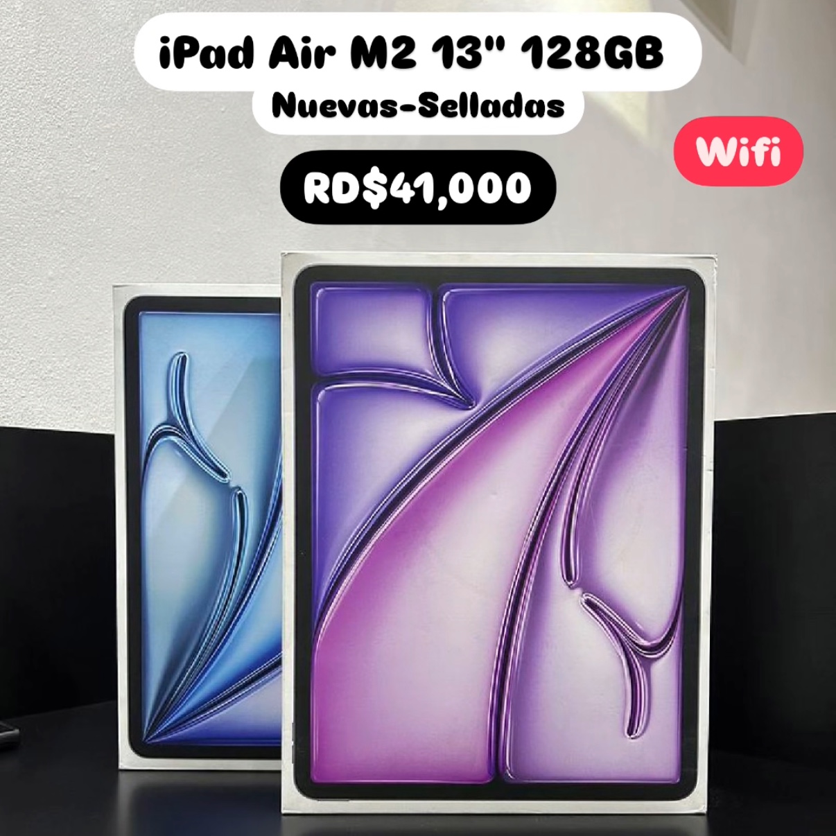 computadoras y laptops - IPAD AIR M2 13" 128GB WIFI SELLADAS OFERTA🔥