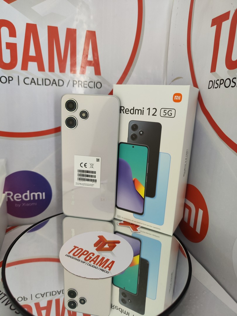 celulares y tabletas - REDMI 12 5G, 4GB RAM + 128GB ROM 
