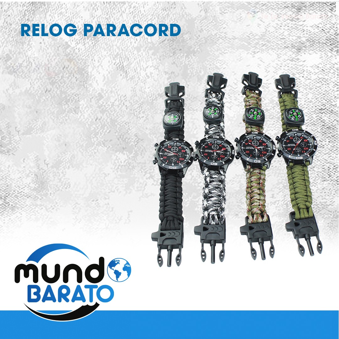 joyas, relojes y accesorios - Reloj de Paracord, con Herramientas de supervivencia pulsa brazalete pulsera 1