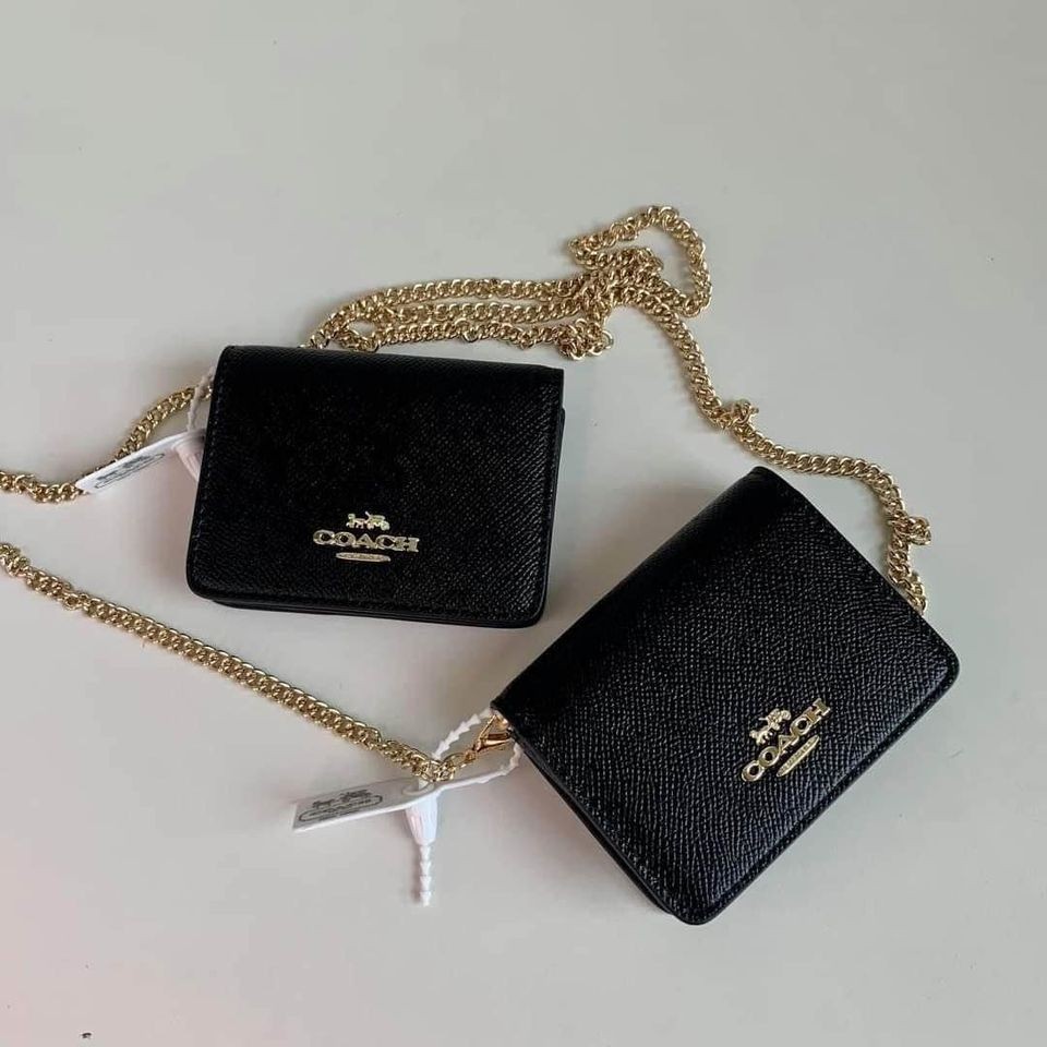 carteras y maletas - Coach Mini Wallet On A Chain 4