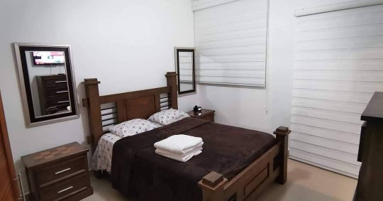 apartamentos - Rento apart estudio amueblado el la española Santiago