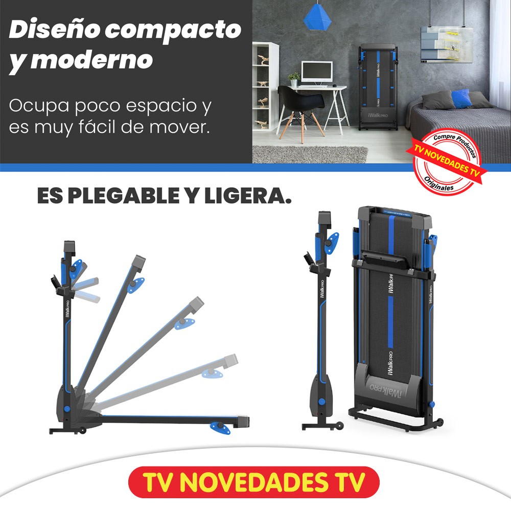 deportes - CAMINADORA ELECTRICA PLEGABLE I WALK 5