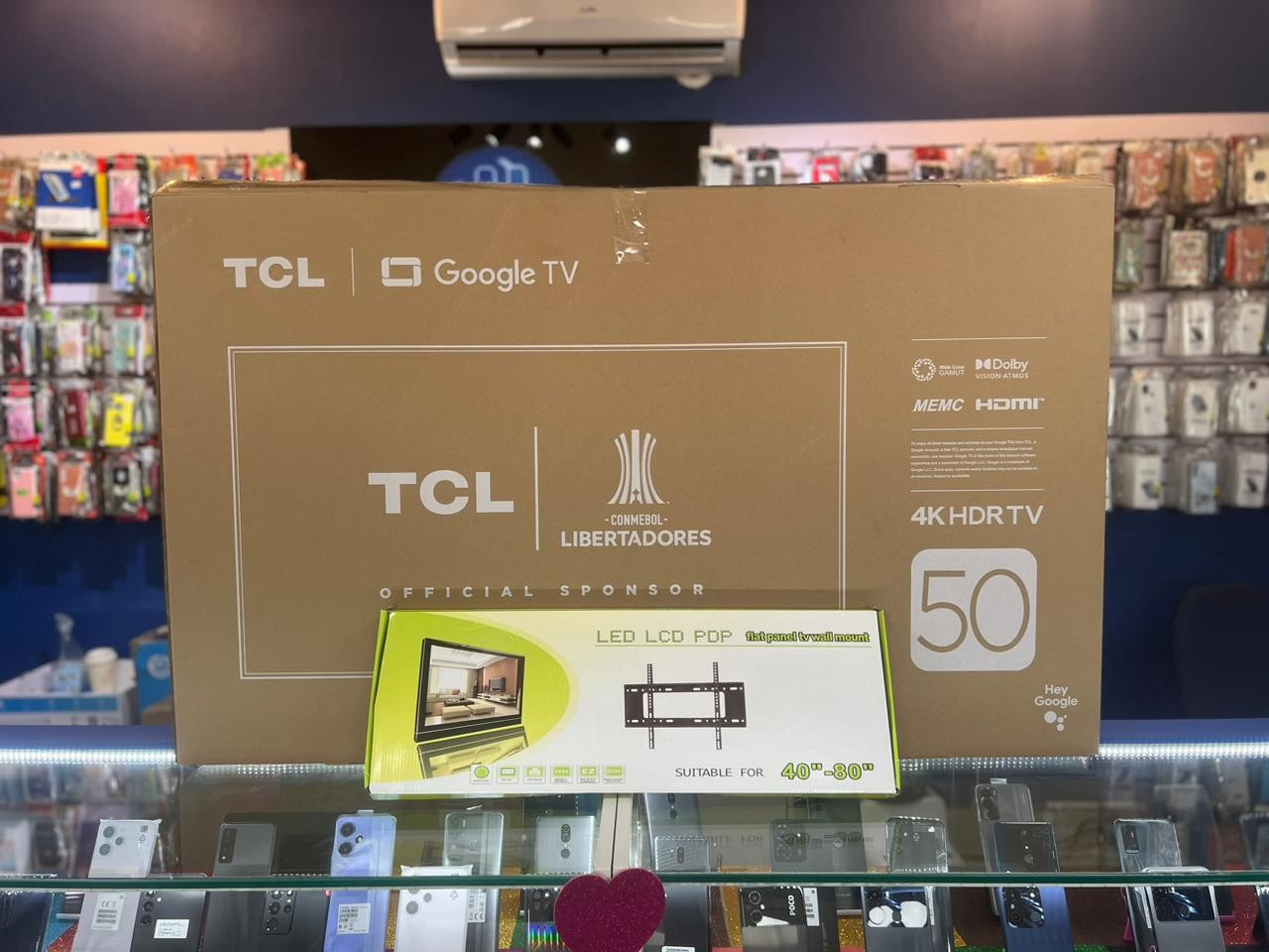 tv - TELEVISOR SMART TV TCL DE 50 GOOGLE TV HDMI 2.1
