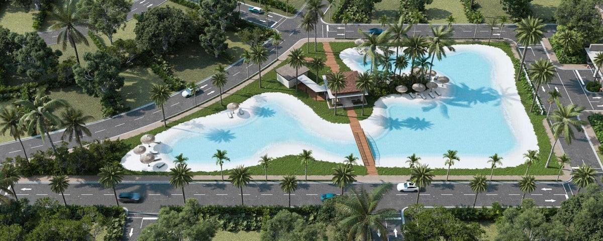 casas - Proyecto en venta Punta Cana 24-1262 dos dormitorios, piscina privada, canchas. 6