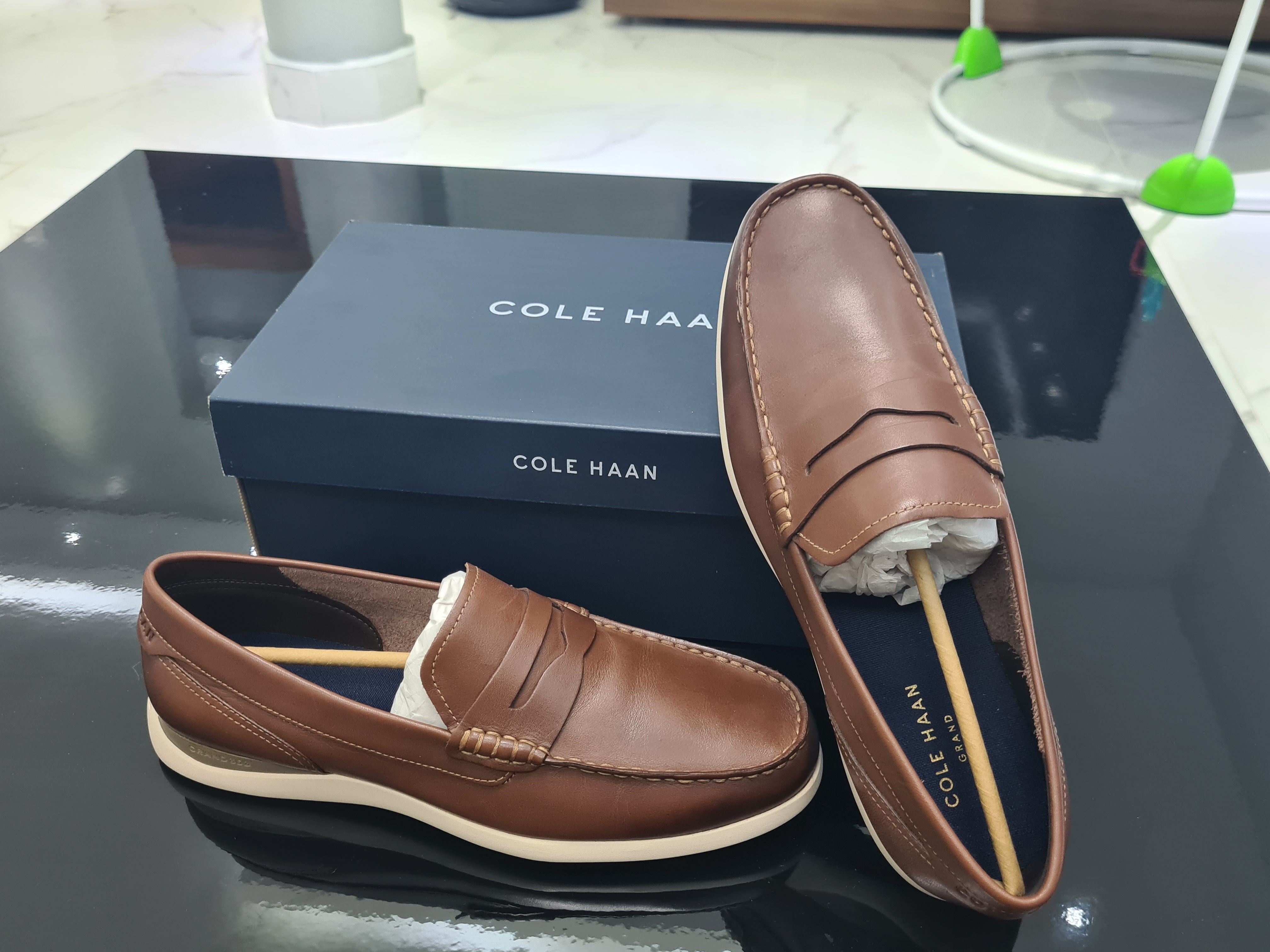 zapatos para hombre - Cole Haan Grand Atlantic Penny Loafer Size 11