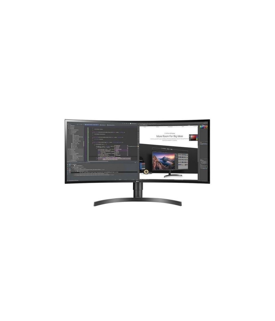 computadoras y laptops - LG 34WN80C - Monitor Ultrapanoramico LG UltraWide Panel IPS: 3440x1440 Curvo