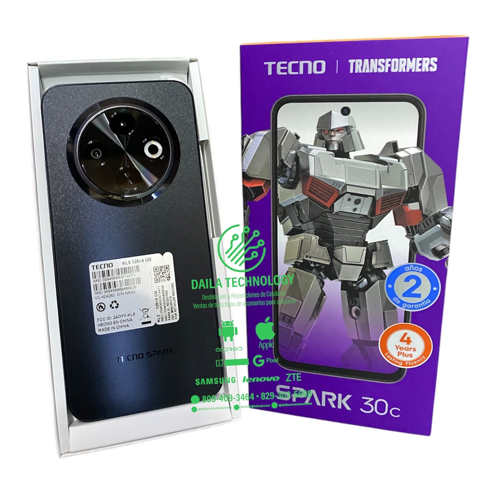 celulares y tabletas - Tecno sparck 30C  0