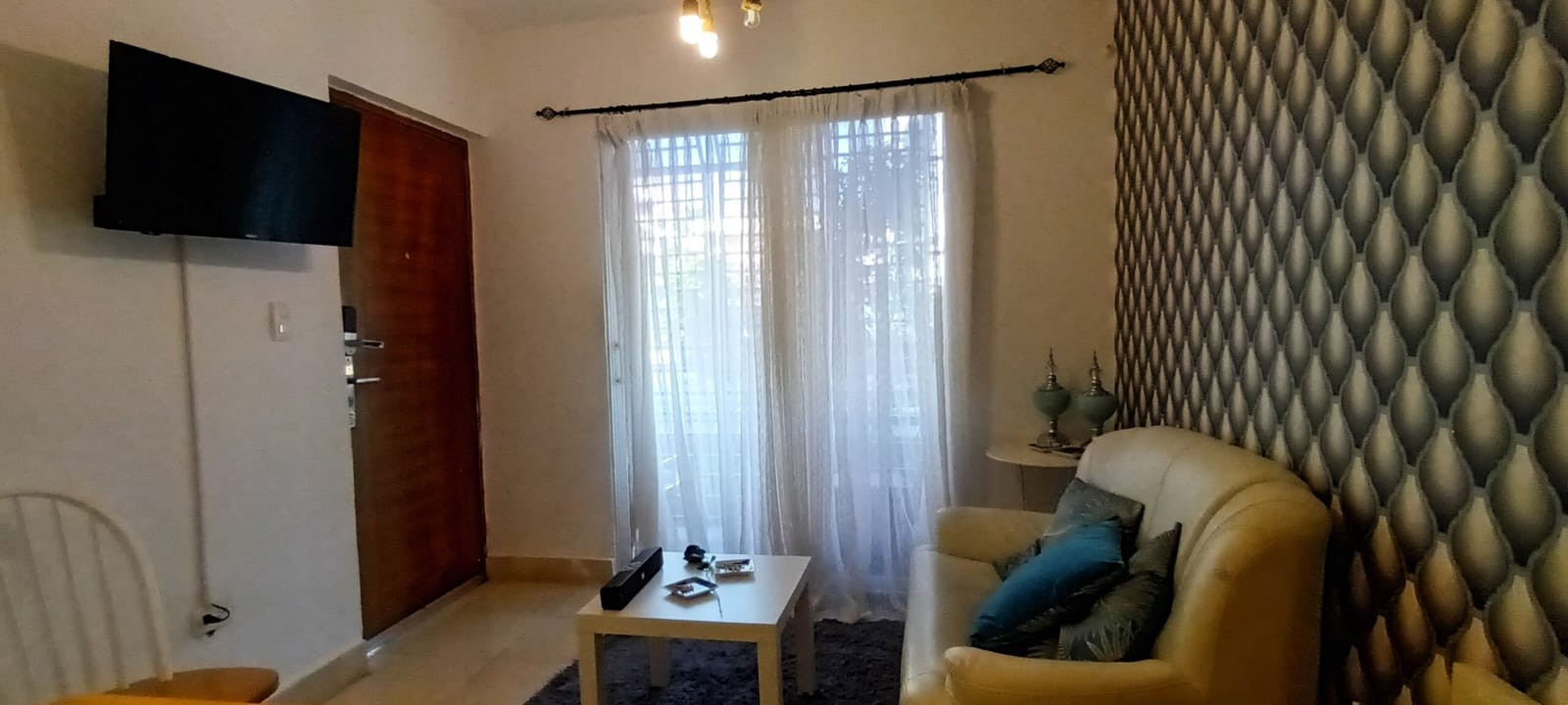 apartamentos - Apartamento Primer Nivel en Ciudad Juan Bosch ..  Amueblado de Oportunidad !! 4