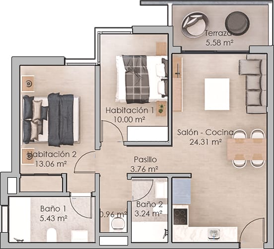 apartamentos - Proyecto de torres en Punta Cana  5