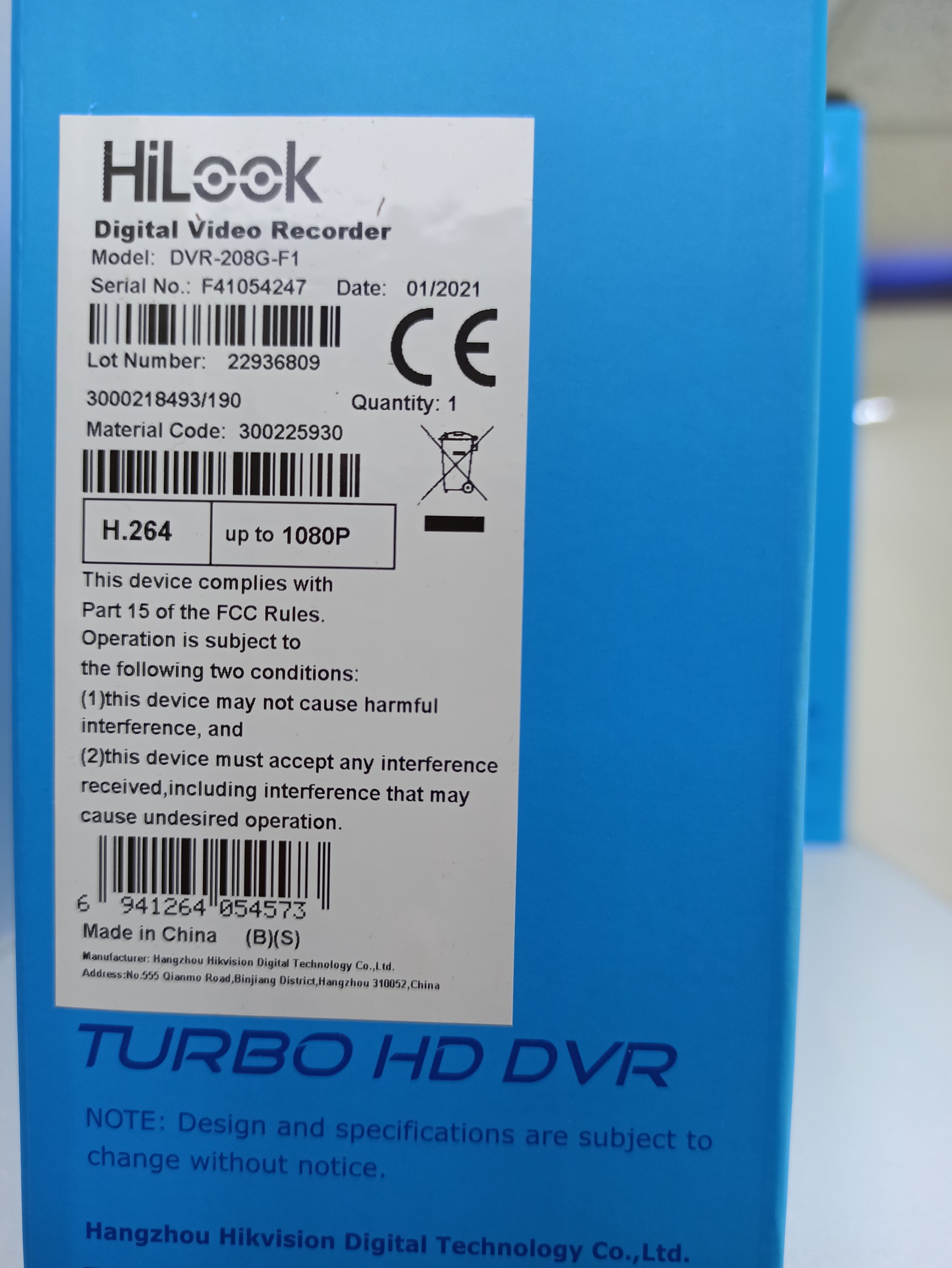 camaras y audio - Dvr hilook 1080p de 8 canales 1