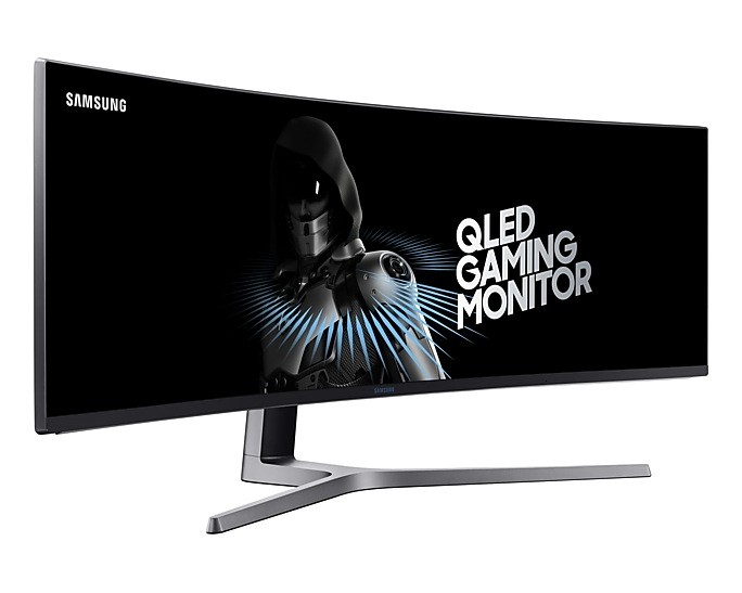 computadoras y laptops - Monitor Gaming QLED 49" con pantalla ultra panorámica 0