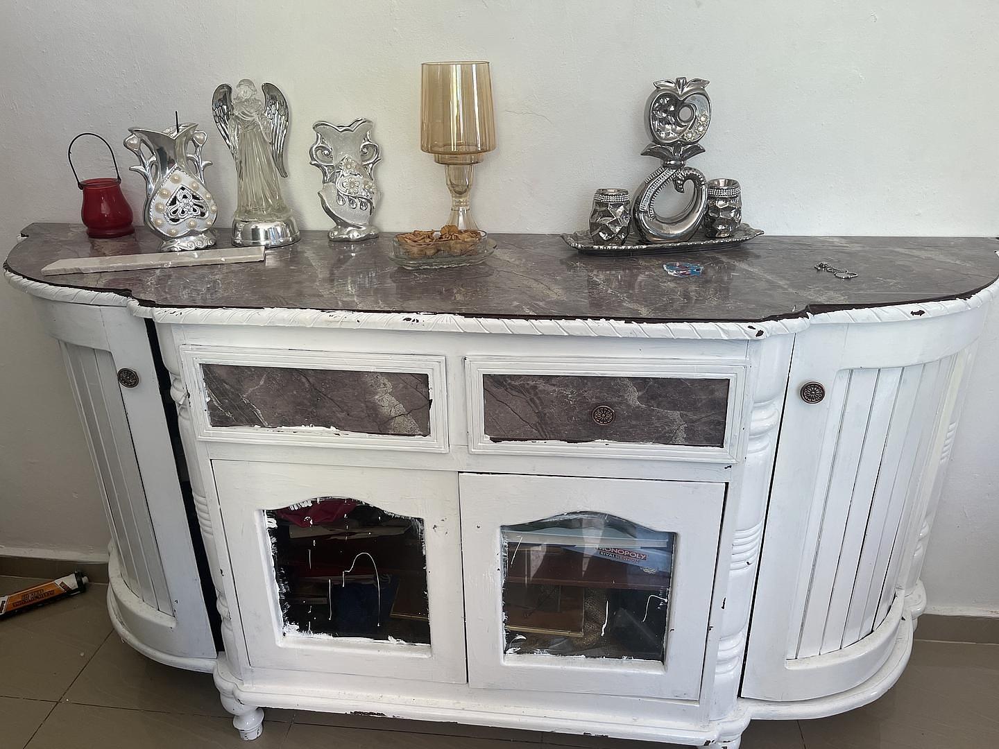 decoración y accesorios - Credenza en caoba 