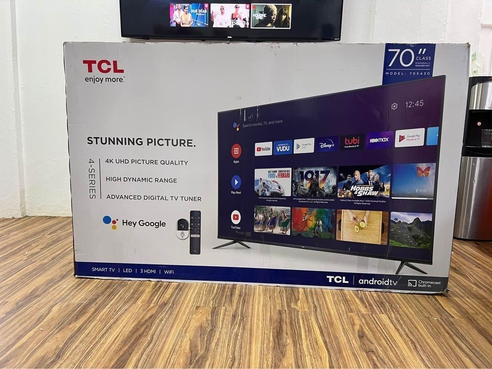 tv - TCL SMART TV 70” PULGADAS GOOGLE TV