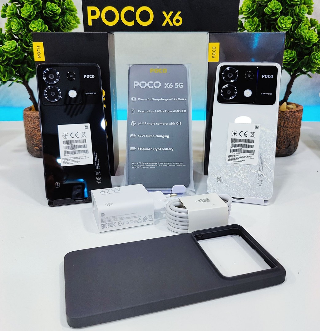 tv - POCO X6 256GB 8GB RAM #FACTORY
