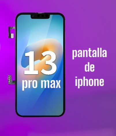 celulares y tabletas - Pantalla Iphone 13 pro max instalada 0