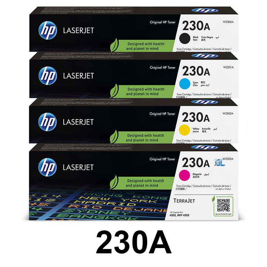 impresoras y scanners - TONER HP - 230A - ORIGINALES  EN TODOS LOS COLORES