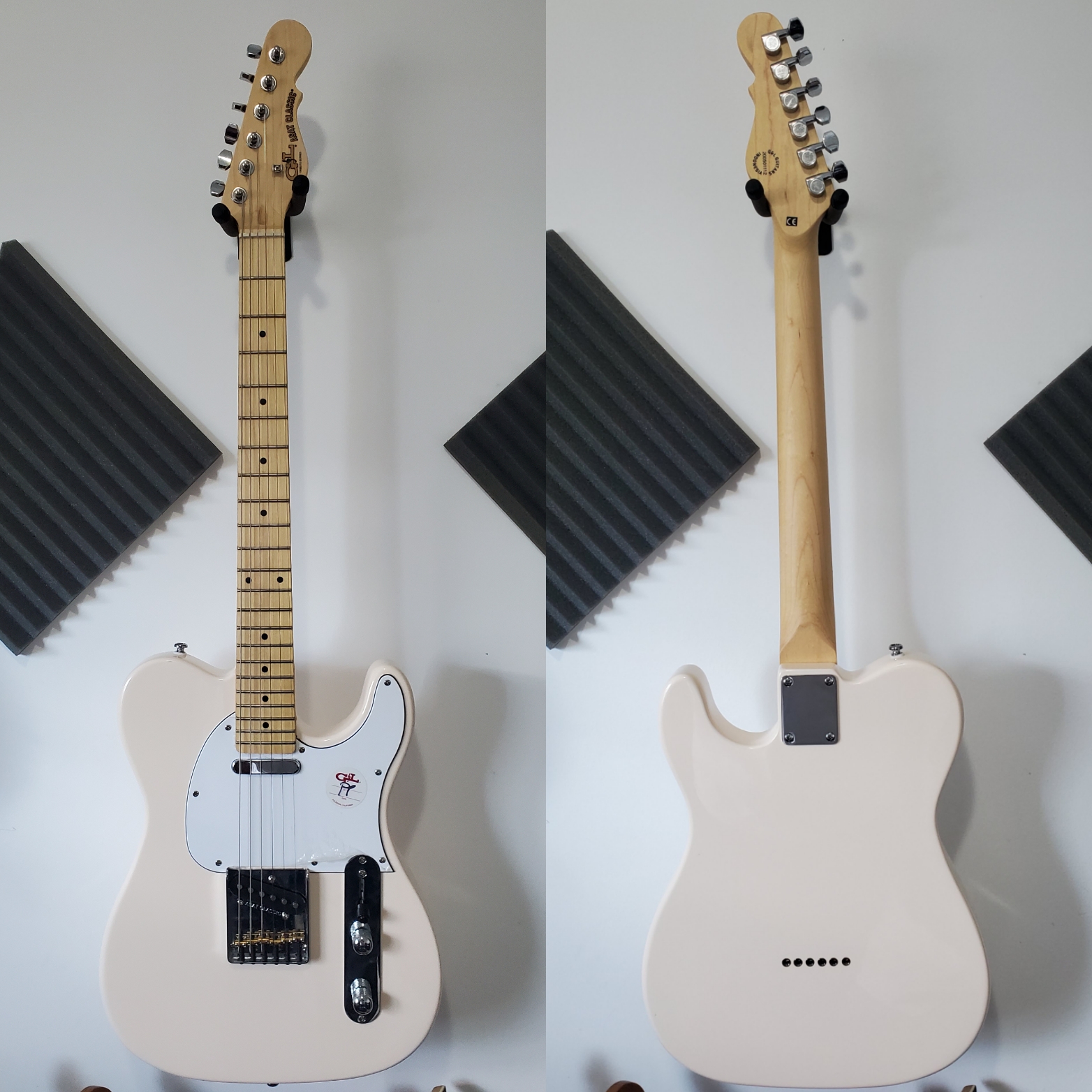 instrumentos musicales - Guitarra Eléctrica telecaster G&L Tribute ASAT Classic 