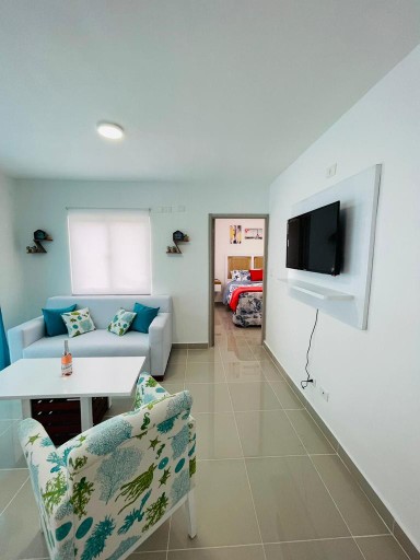 apartamentos - Apartamento Amueblado 2Hab con Área Social en Punta Cana, Serena Village.  4