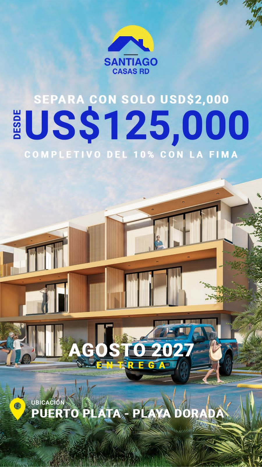 apartamentos - APARTAMENTO EN VENTA EN PUERTO PLATA 