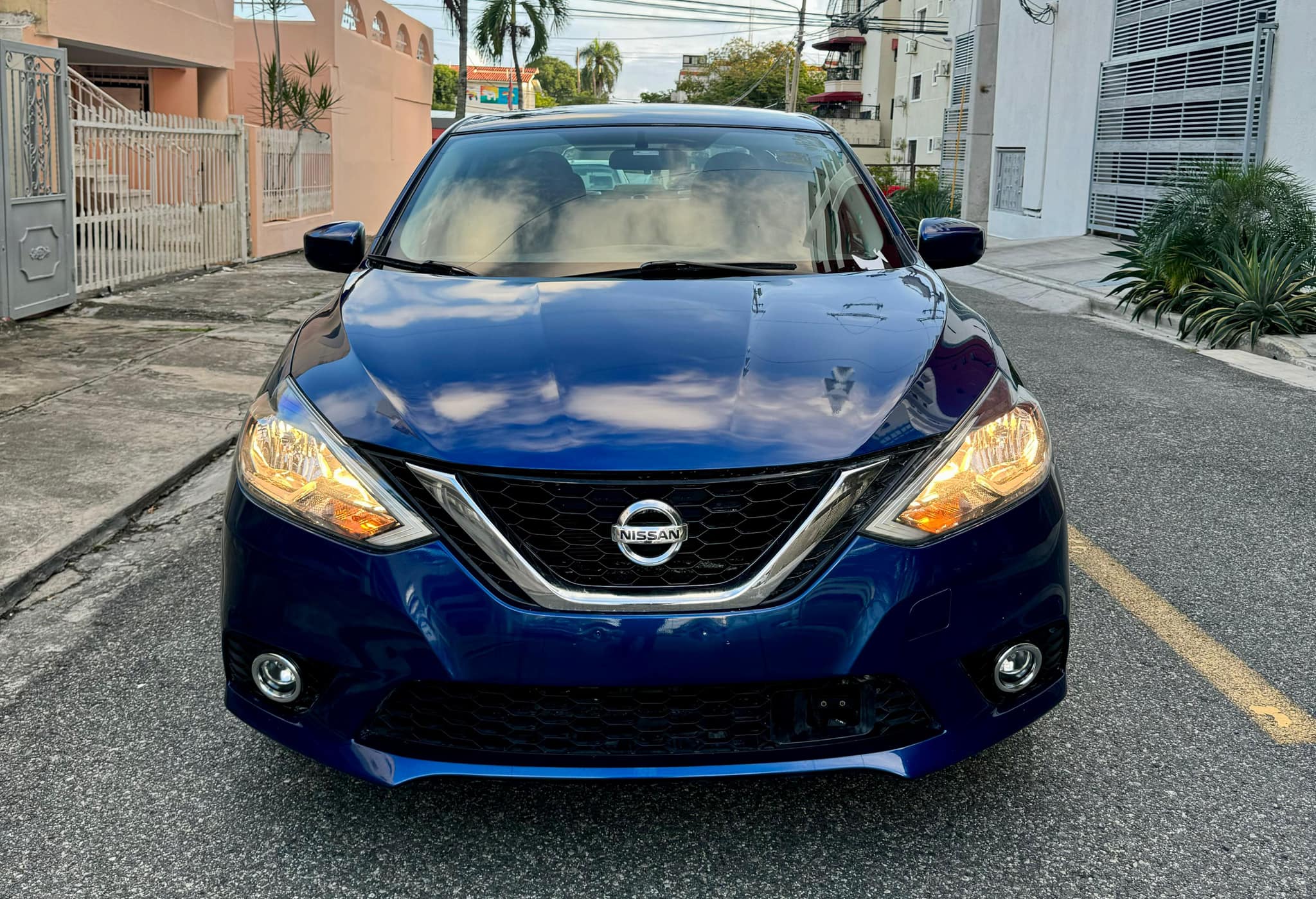 carros - Nissan Sentra SV 2019 Azul