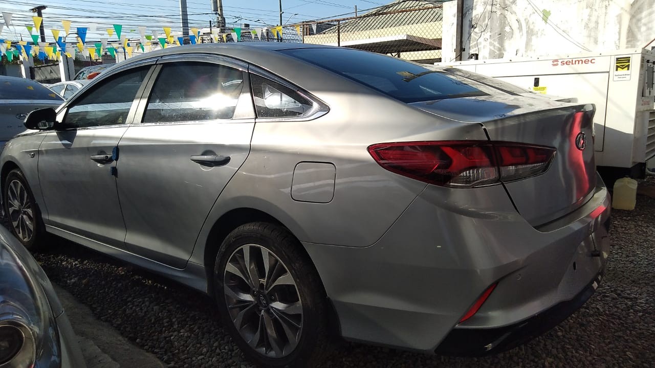 carros - HYUNDAI SONATA NEW RISE 2018 GRISDESDE: RD$725,100.00 7