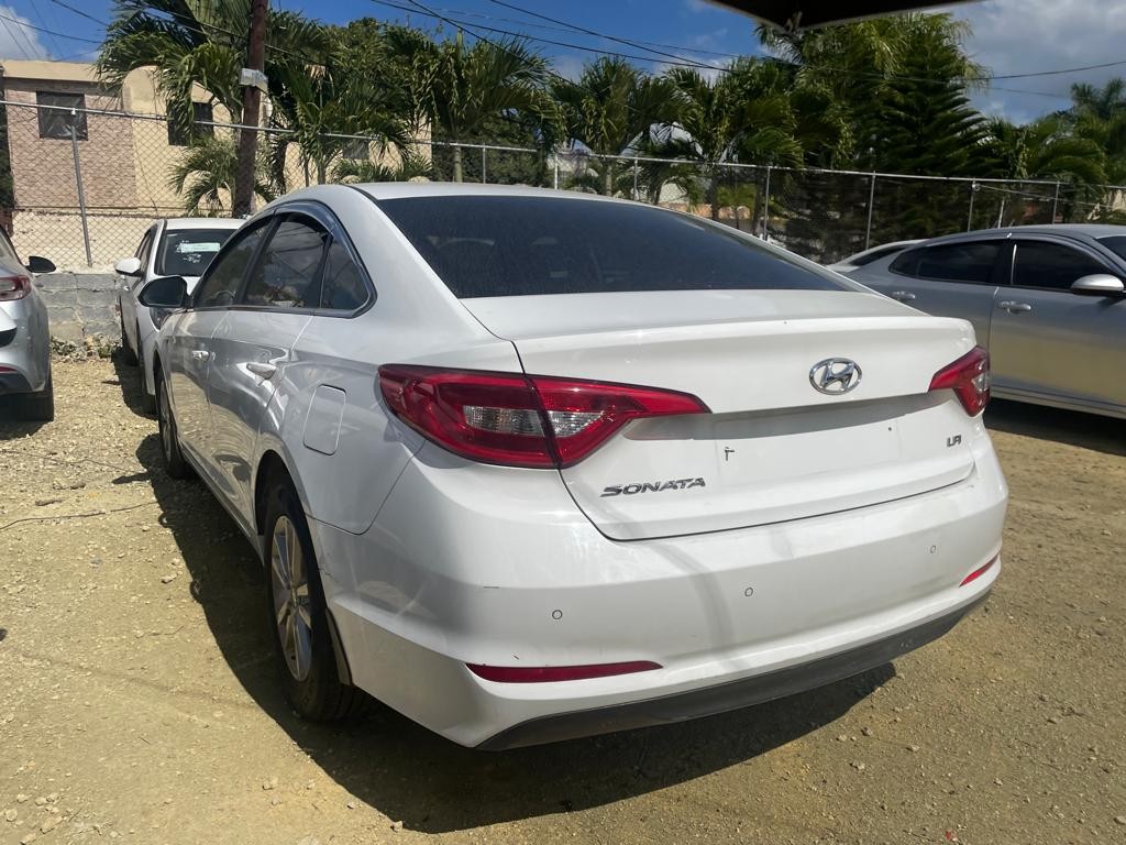 carros - HYUNDAI SONATA LF 2017 BLANCO 4