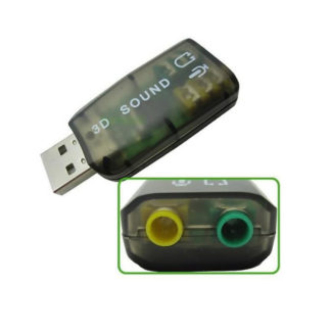 computadoras y laptops - ADAPTADOR DE SONIDO AGILER USB  5.1 (AGI-1130)  1