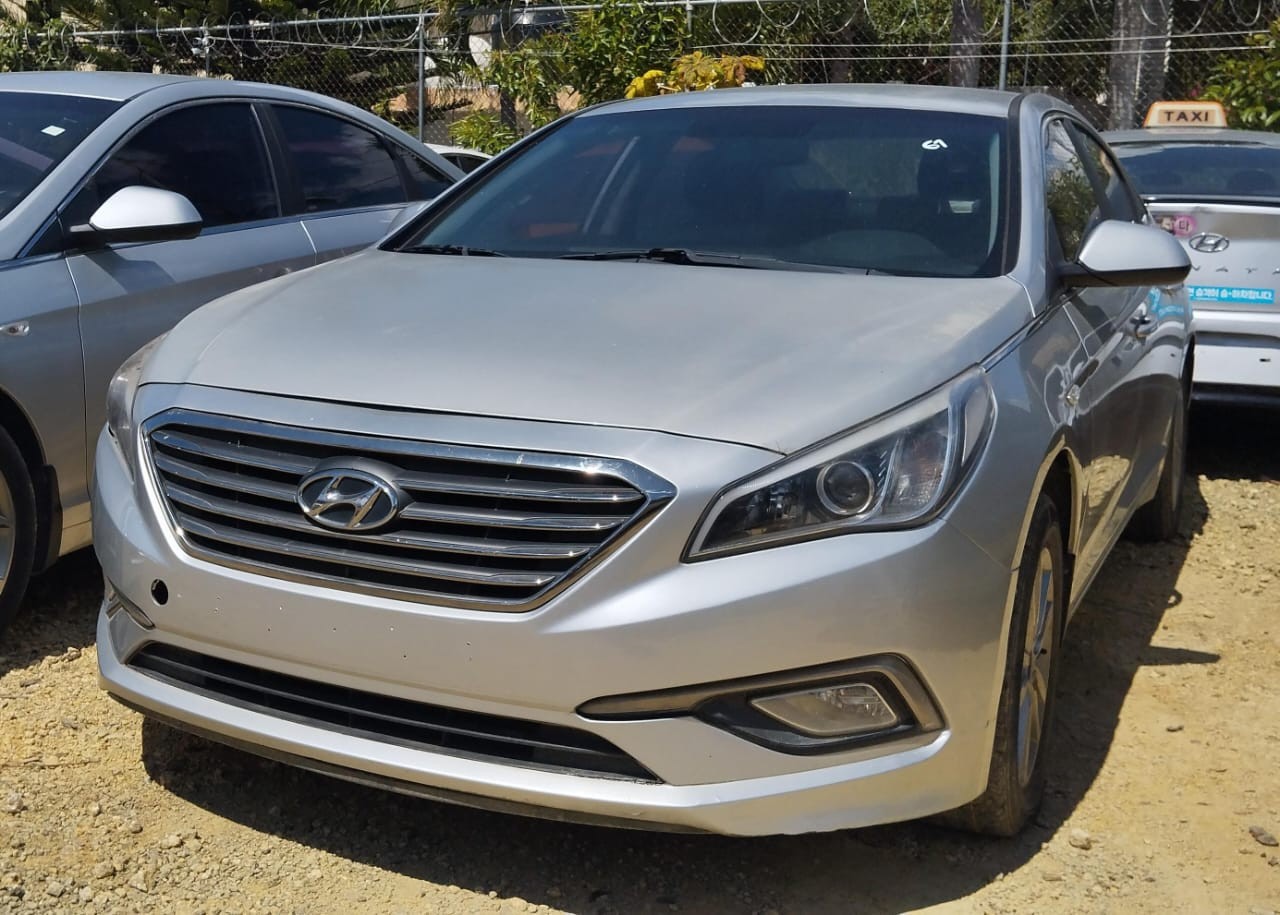 carros - HYUNDAI SONATA LF 2018 GRIS 1