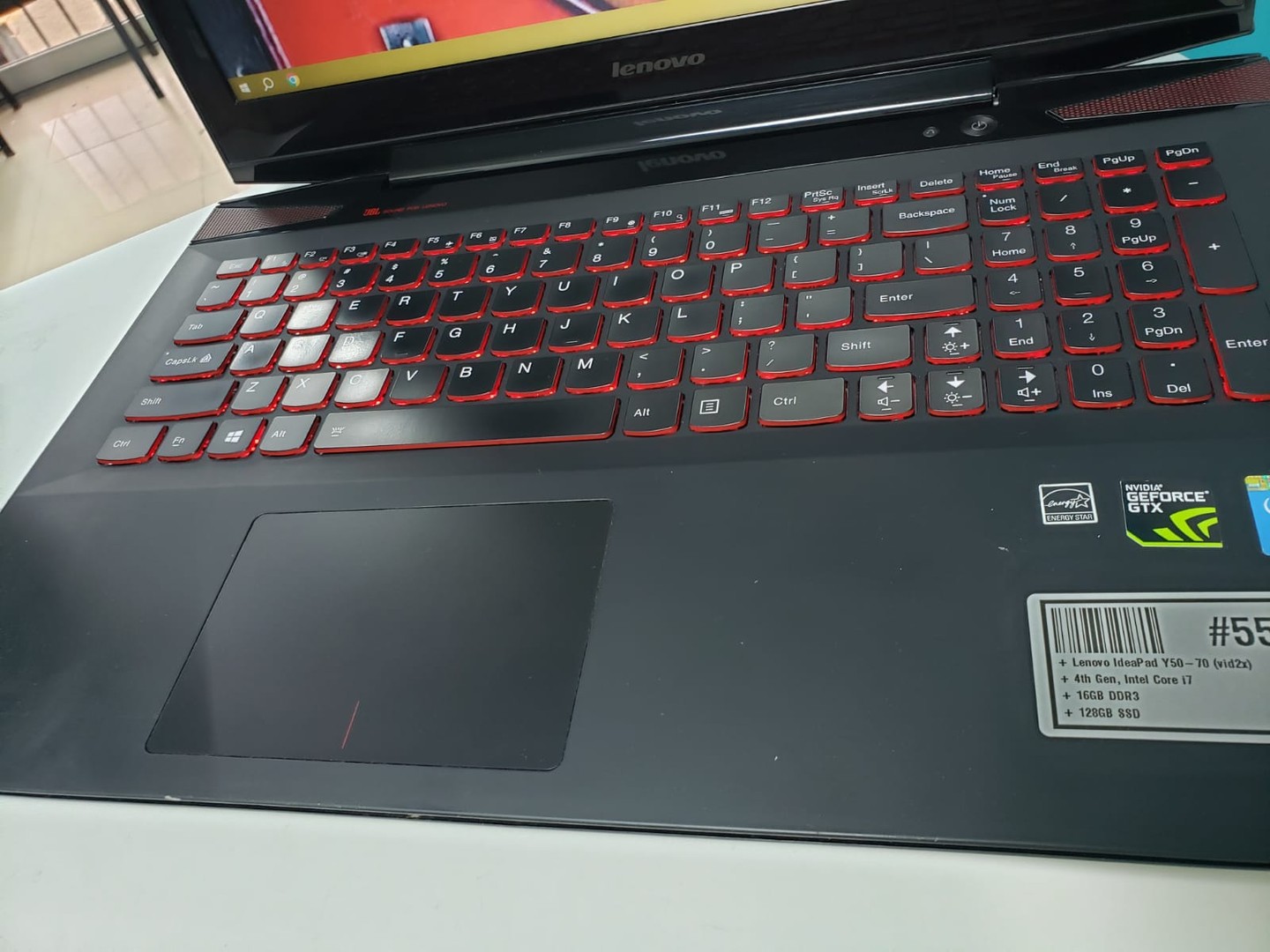computadoras y laptops - Laptop, Gaming Lenovo Ideapad Y50-70 (vid2x) / 4th Gen, Intel Core i7 / 16GB DDR 8