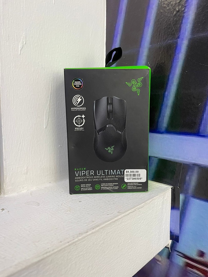 computadoras y laptops - Mouse Razer Viper Ultimater Nuevo RGB 2