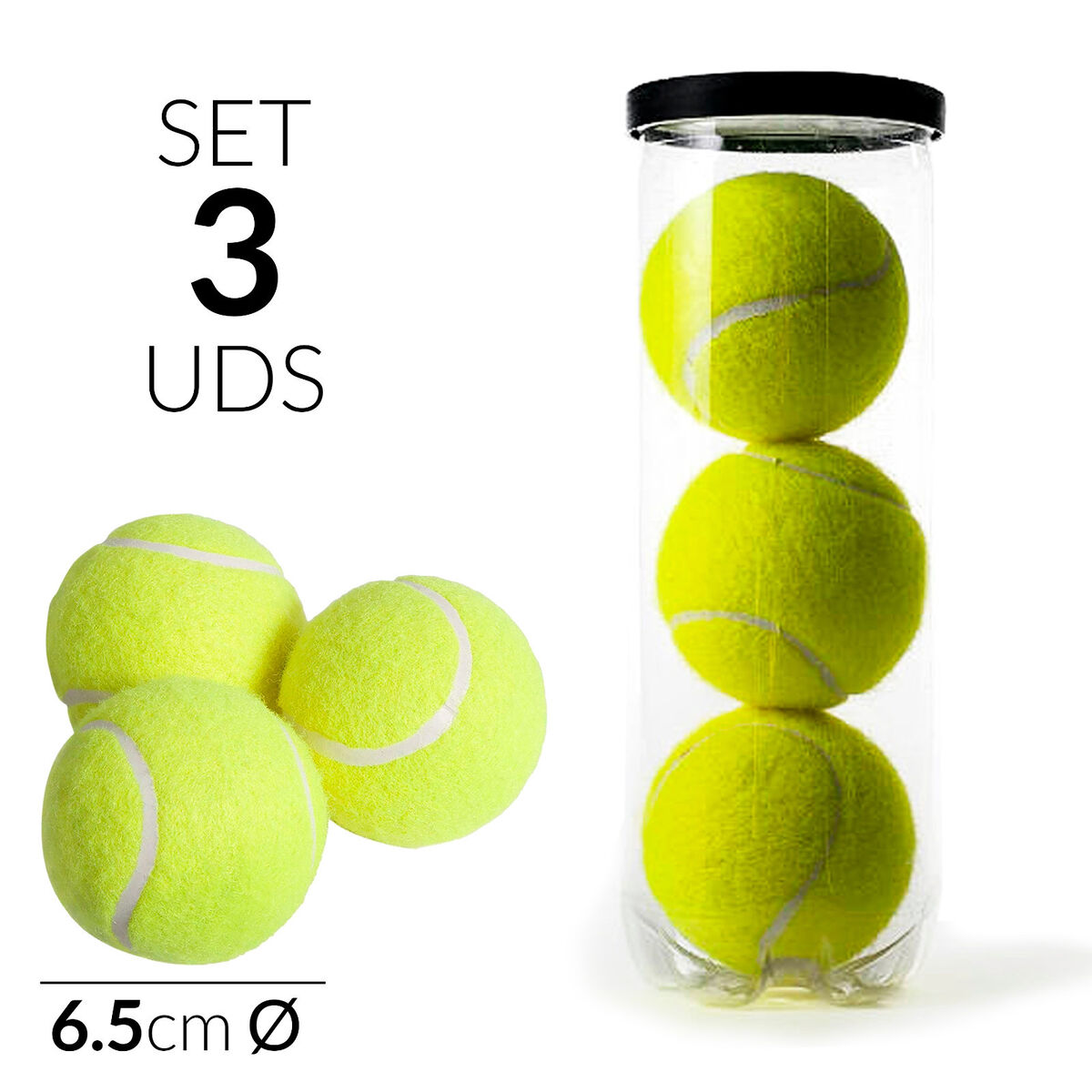 hobby y coleccion - PELOTA DE TENIS KIT DE 3