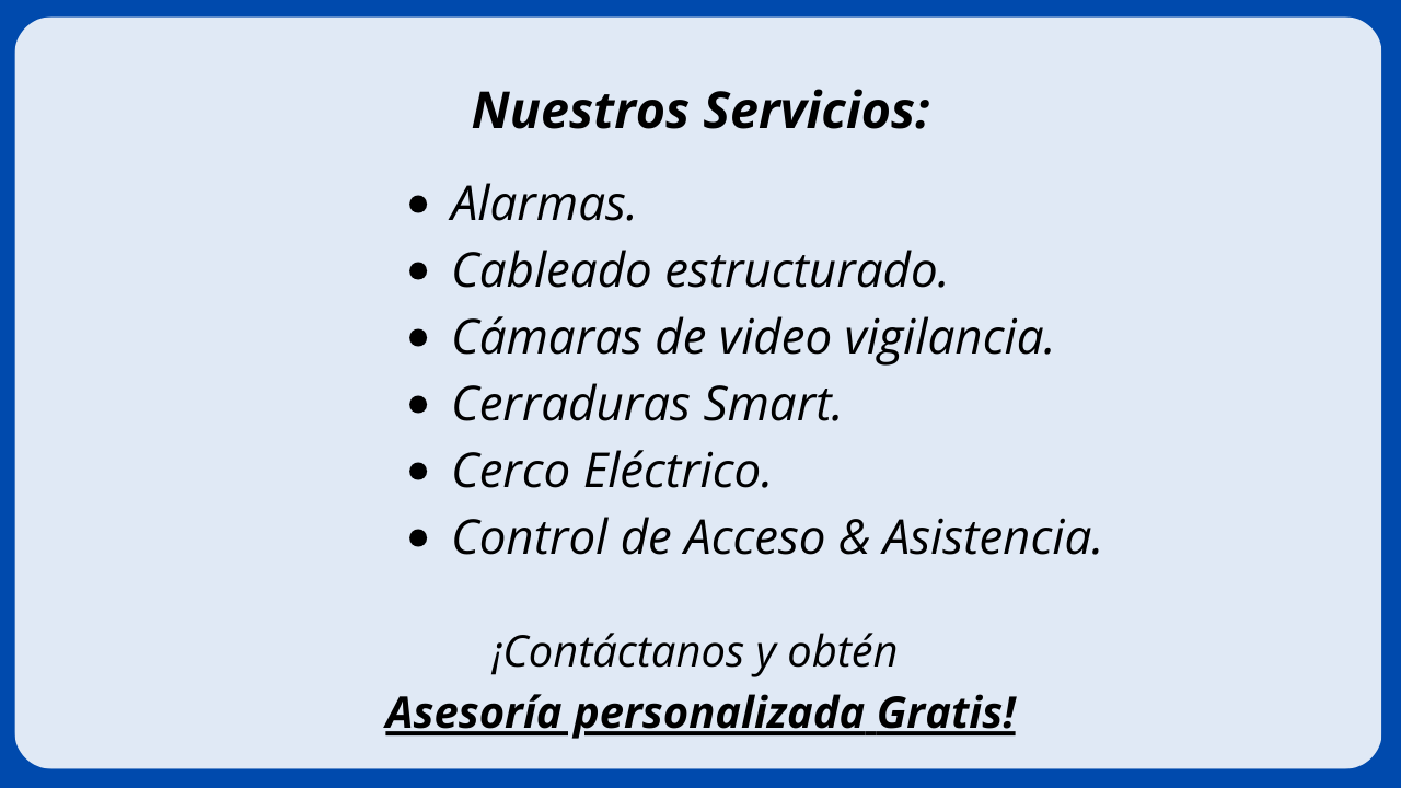 servicios profesionales - Servicios de Seguridad 1