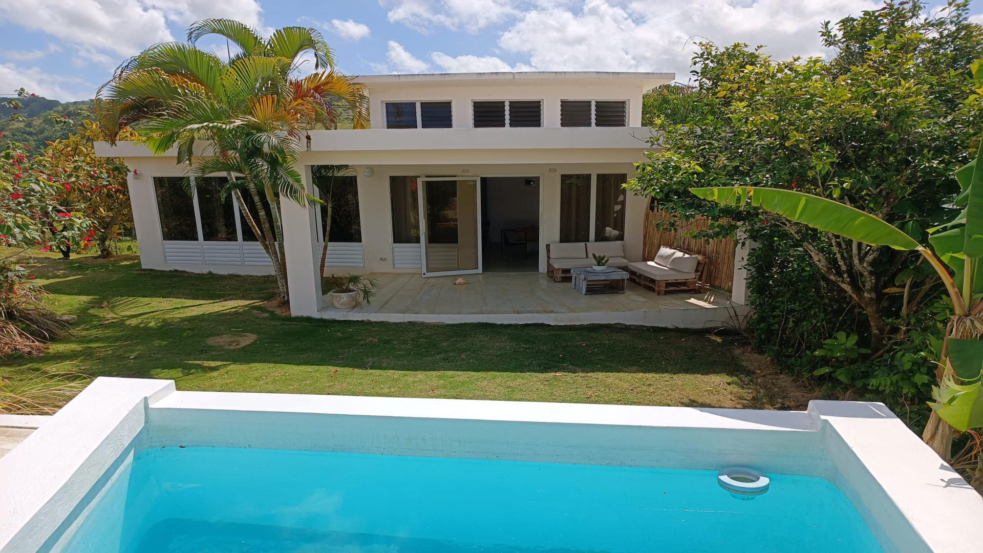 casas vacacionales y villas - VILLA EN RIO SAN JUAN 1