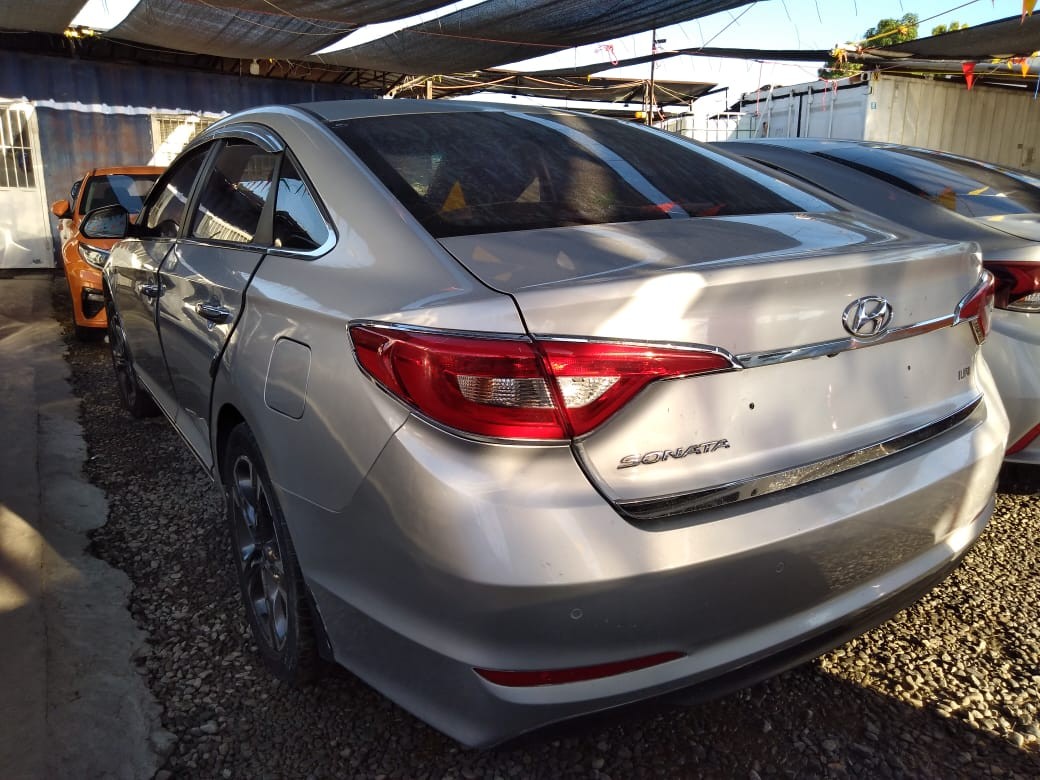 carros - HYUNDAI SONATA LF 2015 GRIS 8