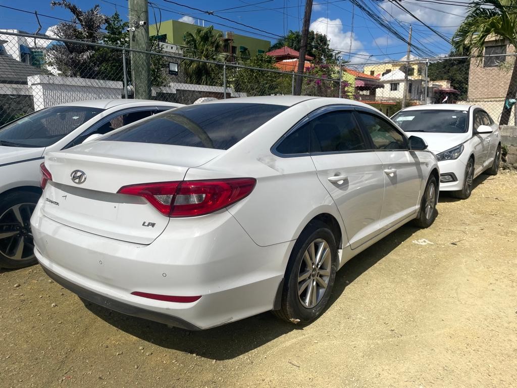 carros - HYUNDAI SONATA LF 2017 BLANCO 2