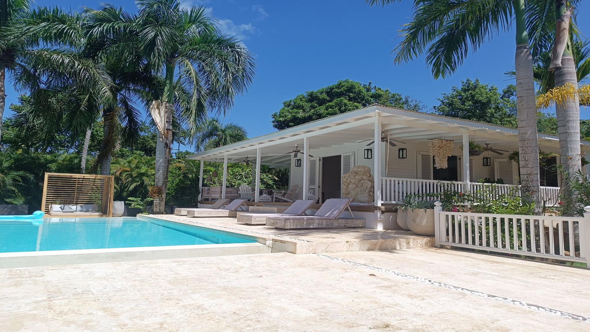 casas vacacionales y villas - Villa Amueblada en Las Terrenas 3