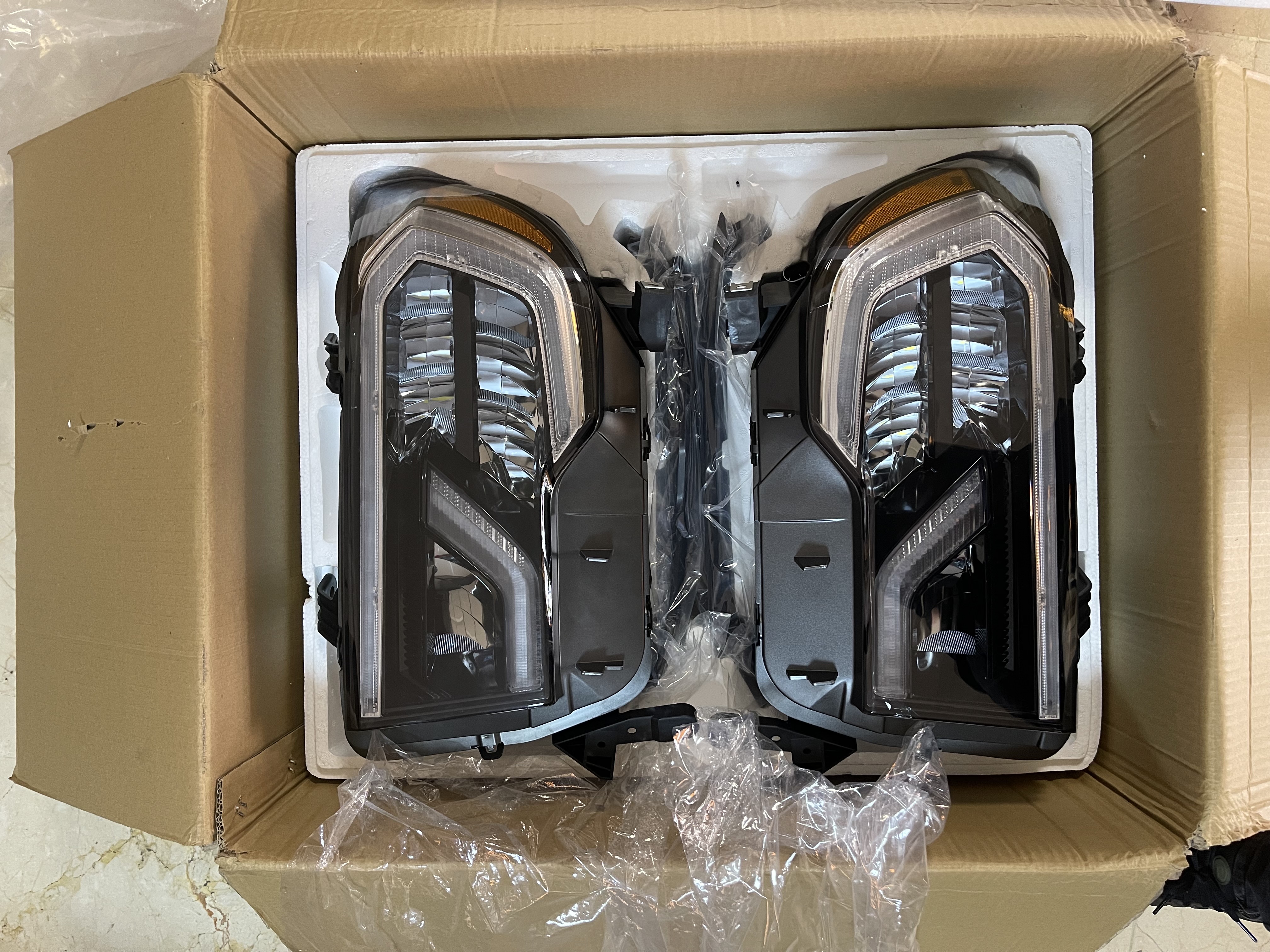 repuestos - VLAND FULL LED Reflector Headlights For Toyota 07-13 Tundra & 08-20 Sequoia 1