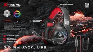 computadoras y laptops - AUDIFONO CON MICROFONO HEADSET GAMING 7.1 VIRTUAL SUPER SONIDO 0