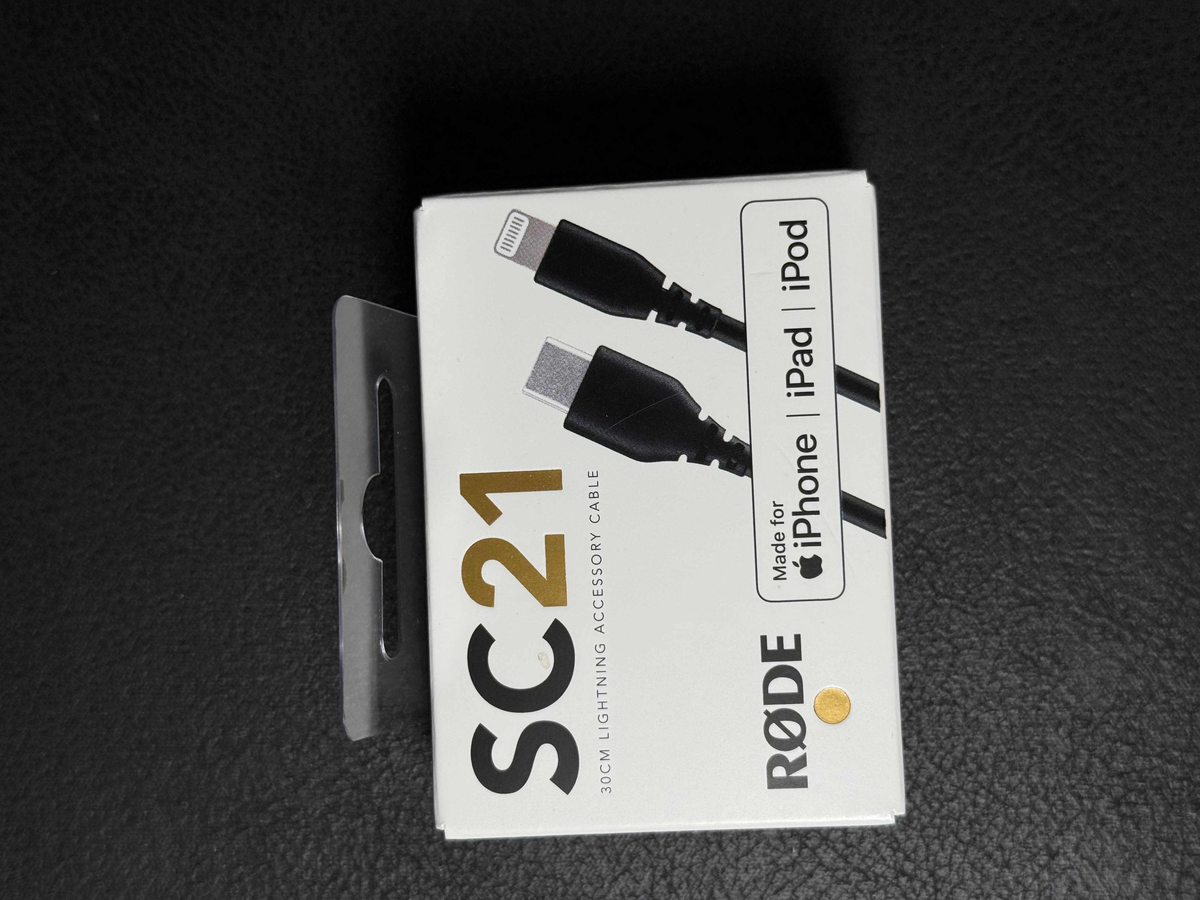 camaras y audio - Rode SC21 - 30cm Lightning to USB-C cable 0