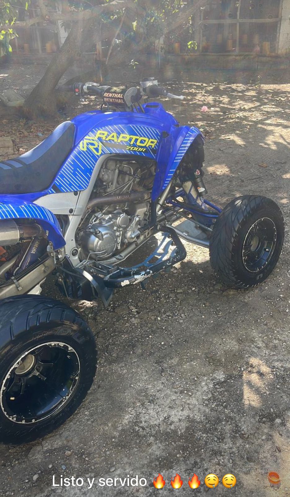 motores y pasolas - Se vende Raptor 2020 700R. 3