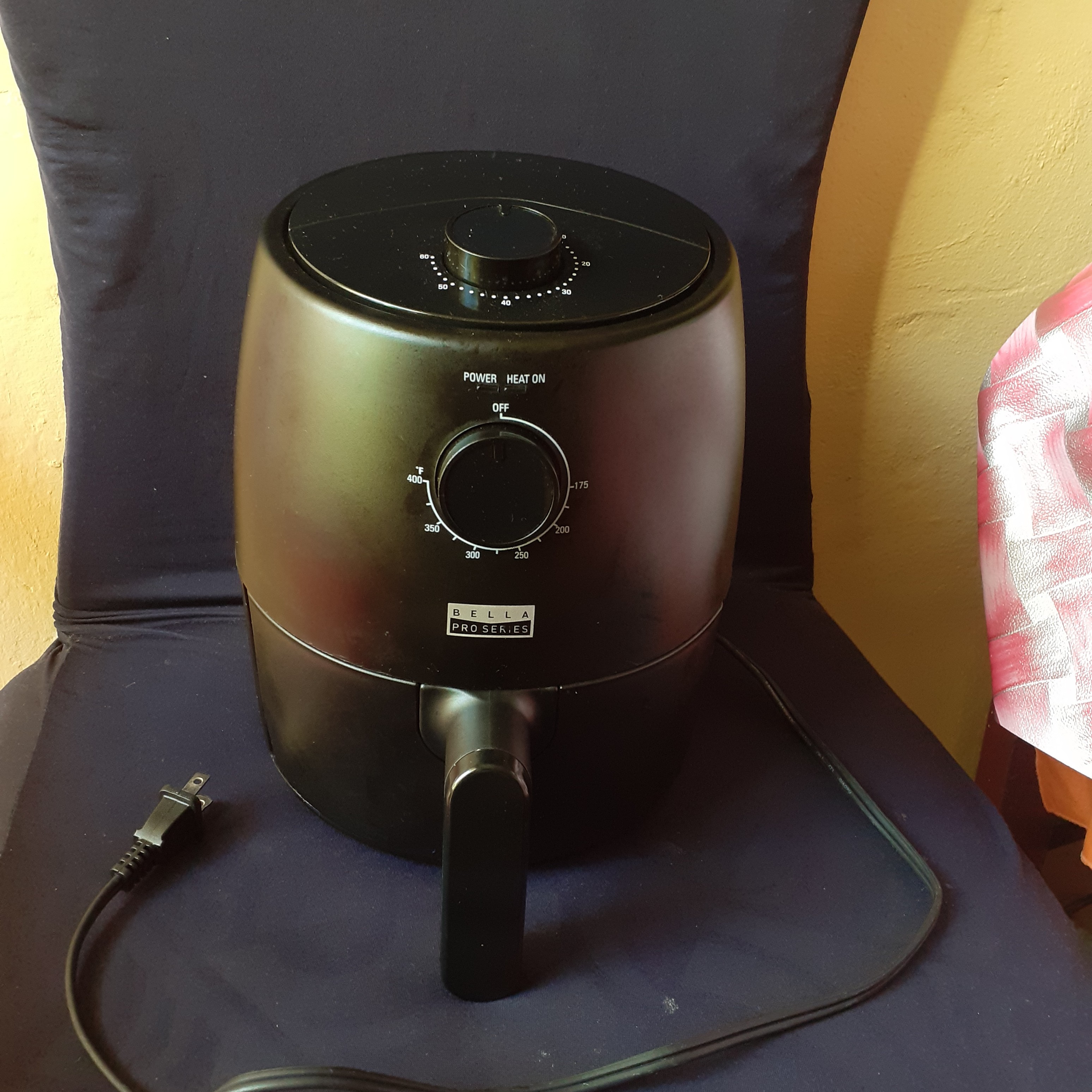 electrodomesticos - freidora air fryer bella pro series 