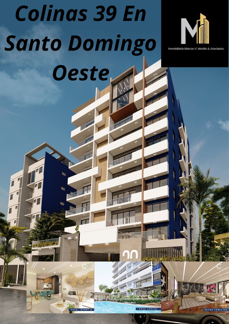 apartamentos - vendo apartamento en santo domingo oeste