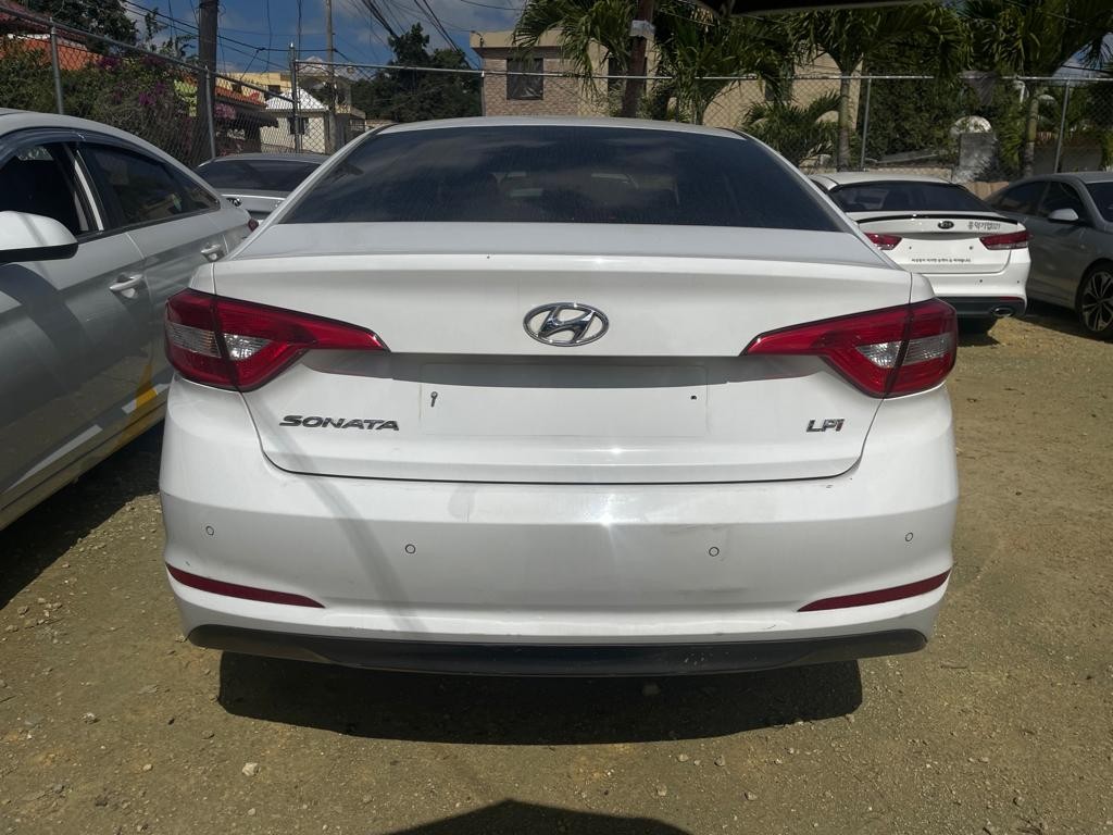 carros - HYUNDAI SONATA LF 2017 BLANCO 3