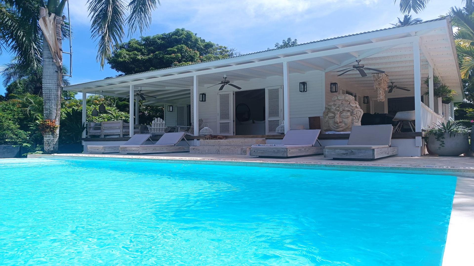 casas vacacionales y villas - Villa Amueblada en Las Terrenas 4