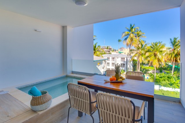 apartamentos - Hermoso Apartamento  a 100 Metros De la Playa En Los Corales Punta Cana 7