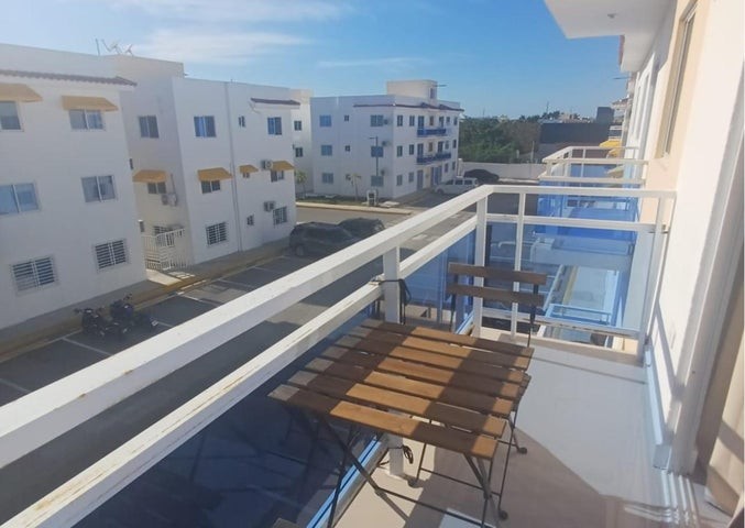 apartamentos - Apartamento en venta Punta Cana #24-1807 dos dormitorios, balcón, piscina.
