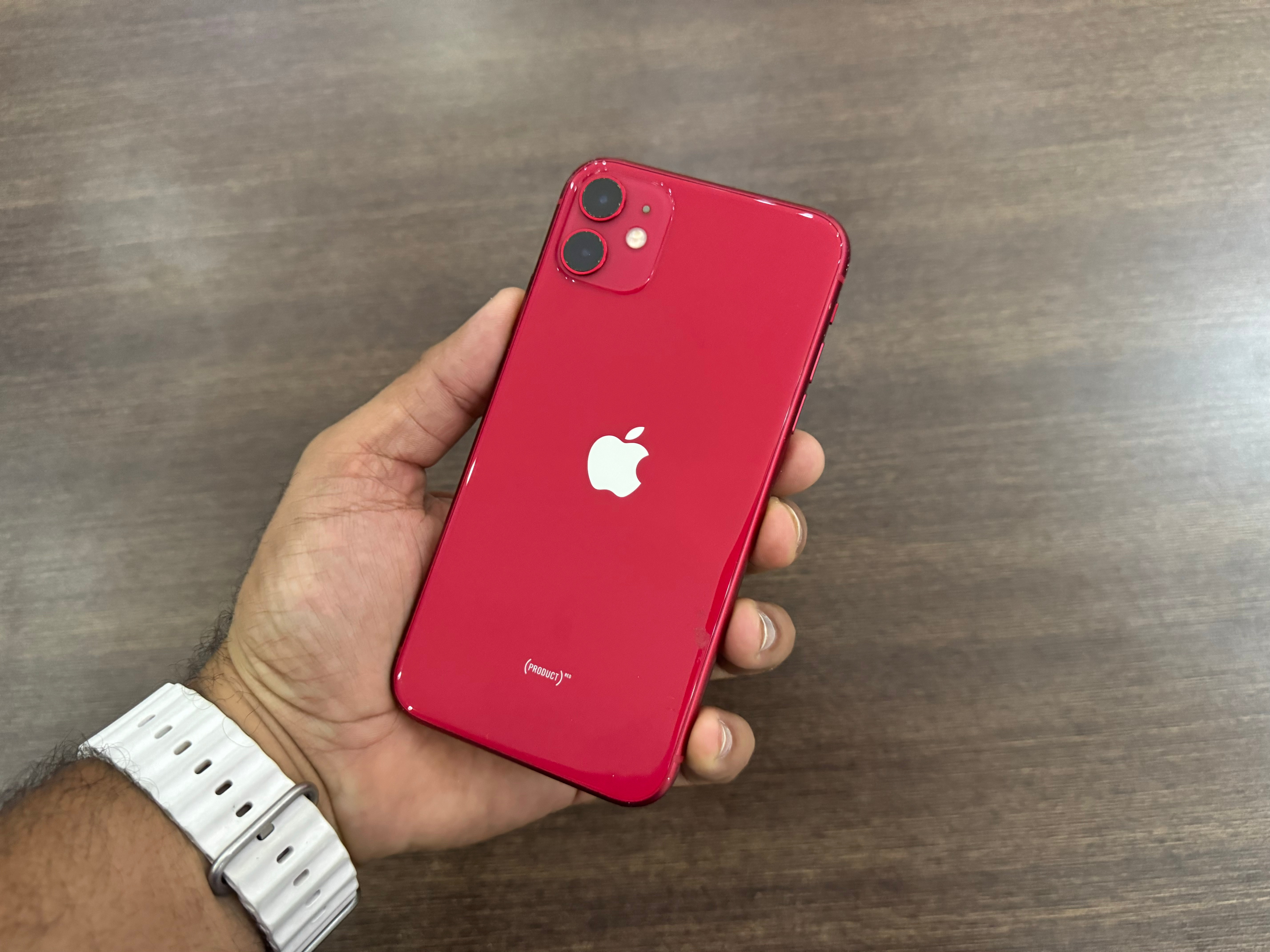 celulares y tabletas - iPhone 11 64GB Red, Desbloqueado, RD$ 13,995 NEG  0